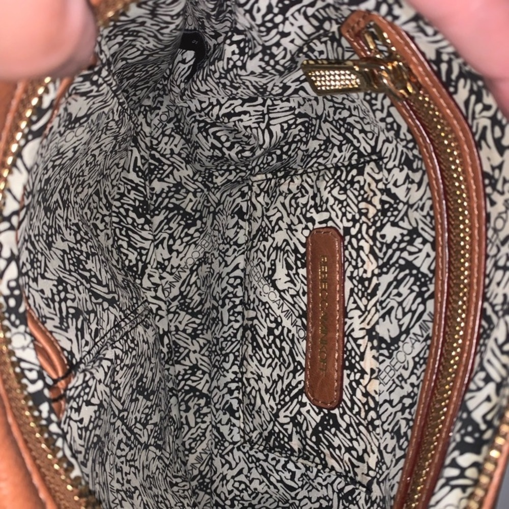 Rebecca Minkoff mini mac crossbody brown leather purse - Picture 6 of 8